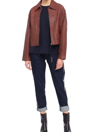 Темно-сині джинси SPORTMAX : фото 3 - Invogue